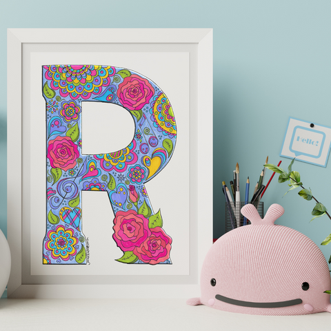 Letter R Printable Art