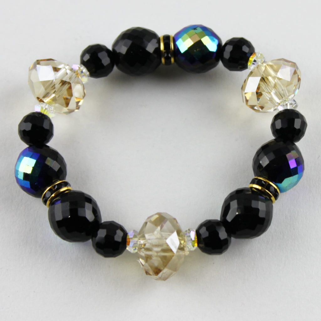 Golden Shadow Stretch Bracelet