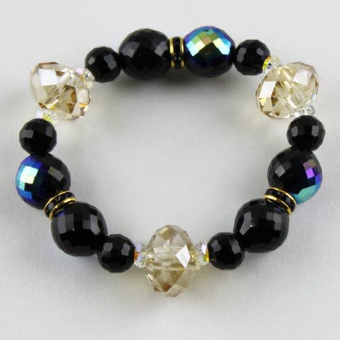 Golden Shadow Stretch Bracelet
