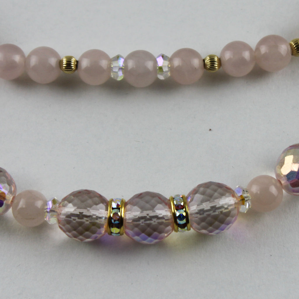 Golden Blush Swarovski Crystal and 14K Gold-Filled Necklace