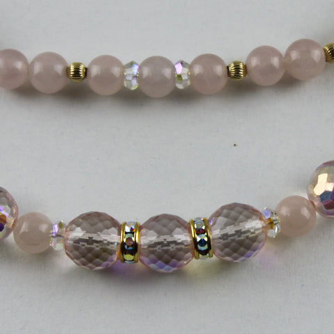 Golden Blush Swarovski Crystal and 14K Gold-Filled Necklace