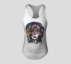 Azure Racerback Tank