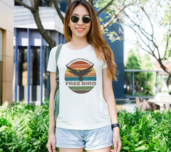 Saskatchewan Free Bird Women's Fitted T-Shirt