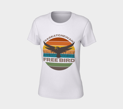 Saskatchewan Free Bird Women's Fitted T-Shirt