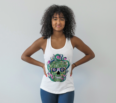 Storm Sugar Skull Racerback Tee