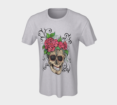 Floral Skull Unisex T-Shirt