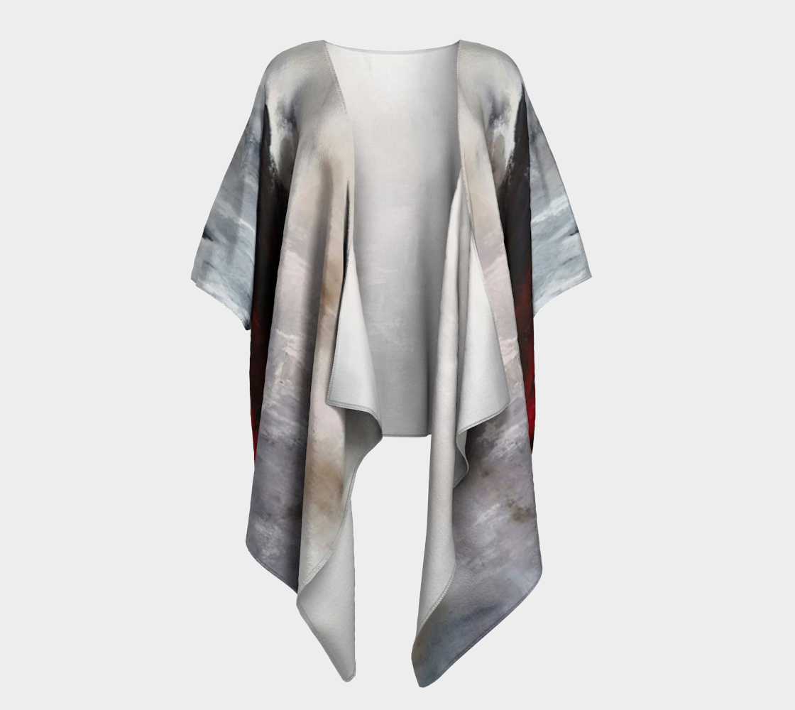 Winter Song Draped Kimono