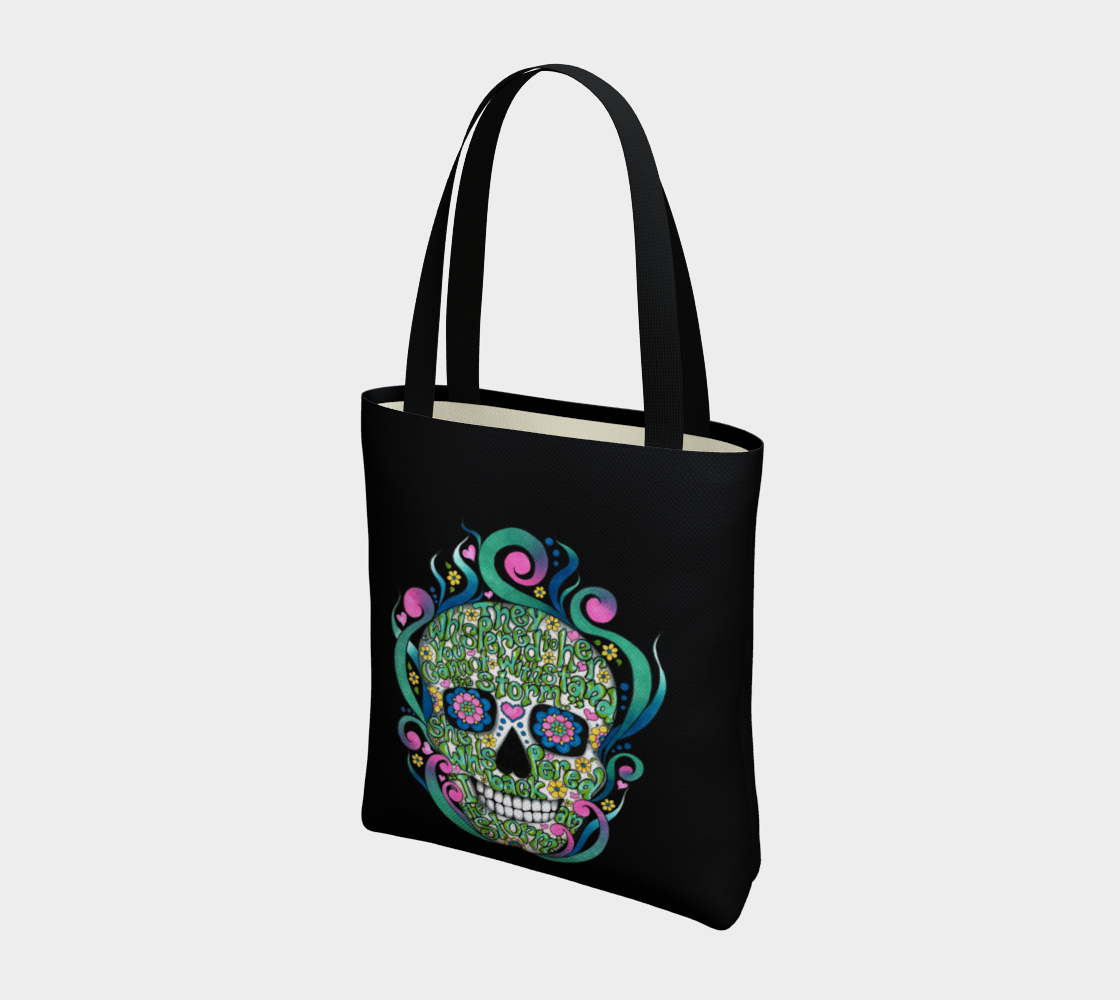 Storm Sugar Skull Tote