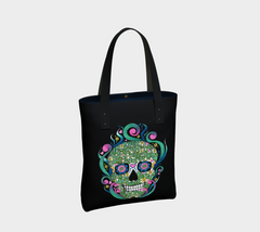 Storm Sugar Skull Tote