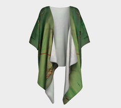 River Rock Draped Kimono