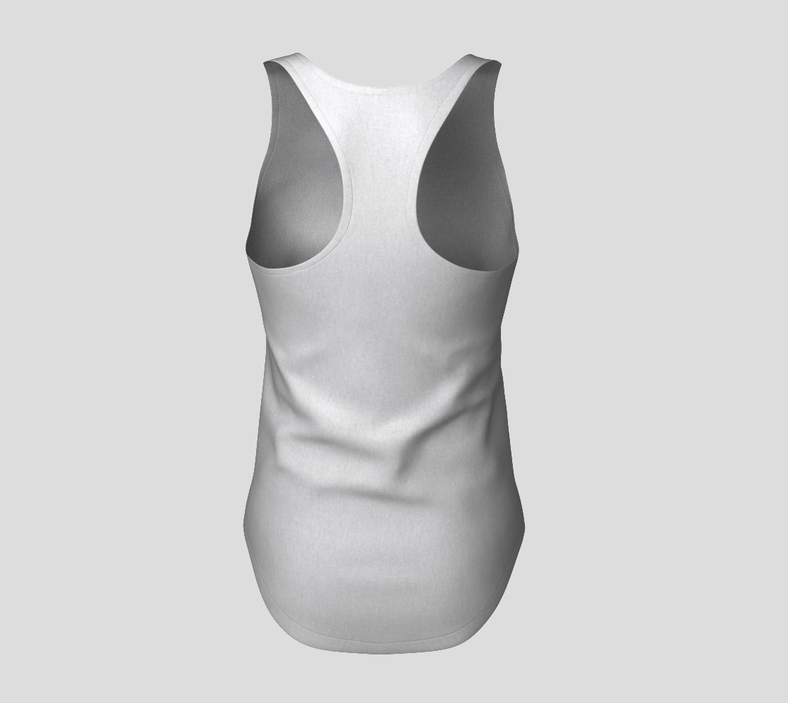 Azure Racerback Tank