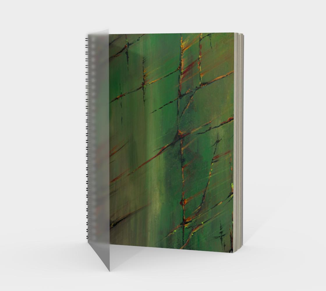 River Rock Spiral Notebook