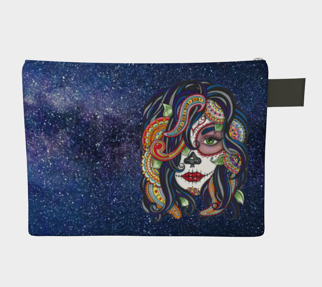 Azure Zipper Carry-All