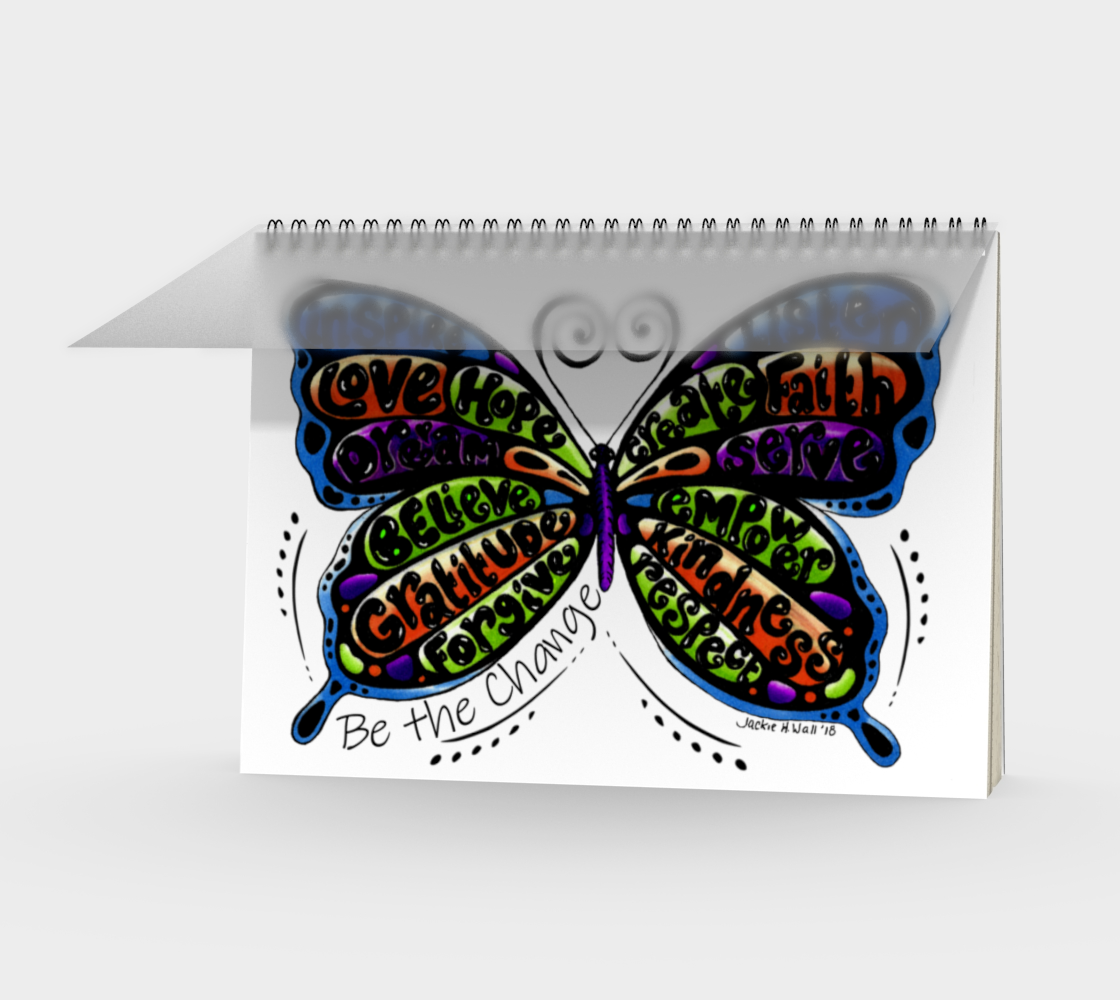 Be the Change Spiral Notebook