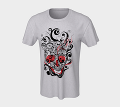 Smoldering Skull Unisex Tee