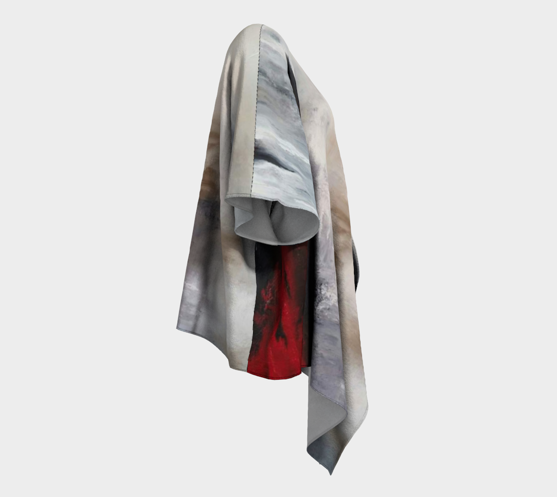 Winter Song Draped Kimono
