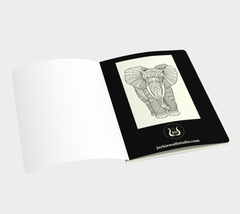 Majestic Elephant Large Notebook