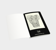 Majestic Elephant Small Notebook