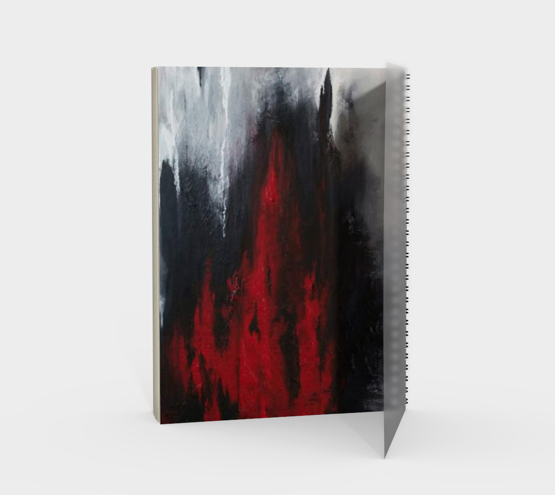Winter Song Spiral Notebook - Portrait