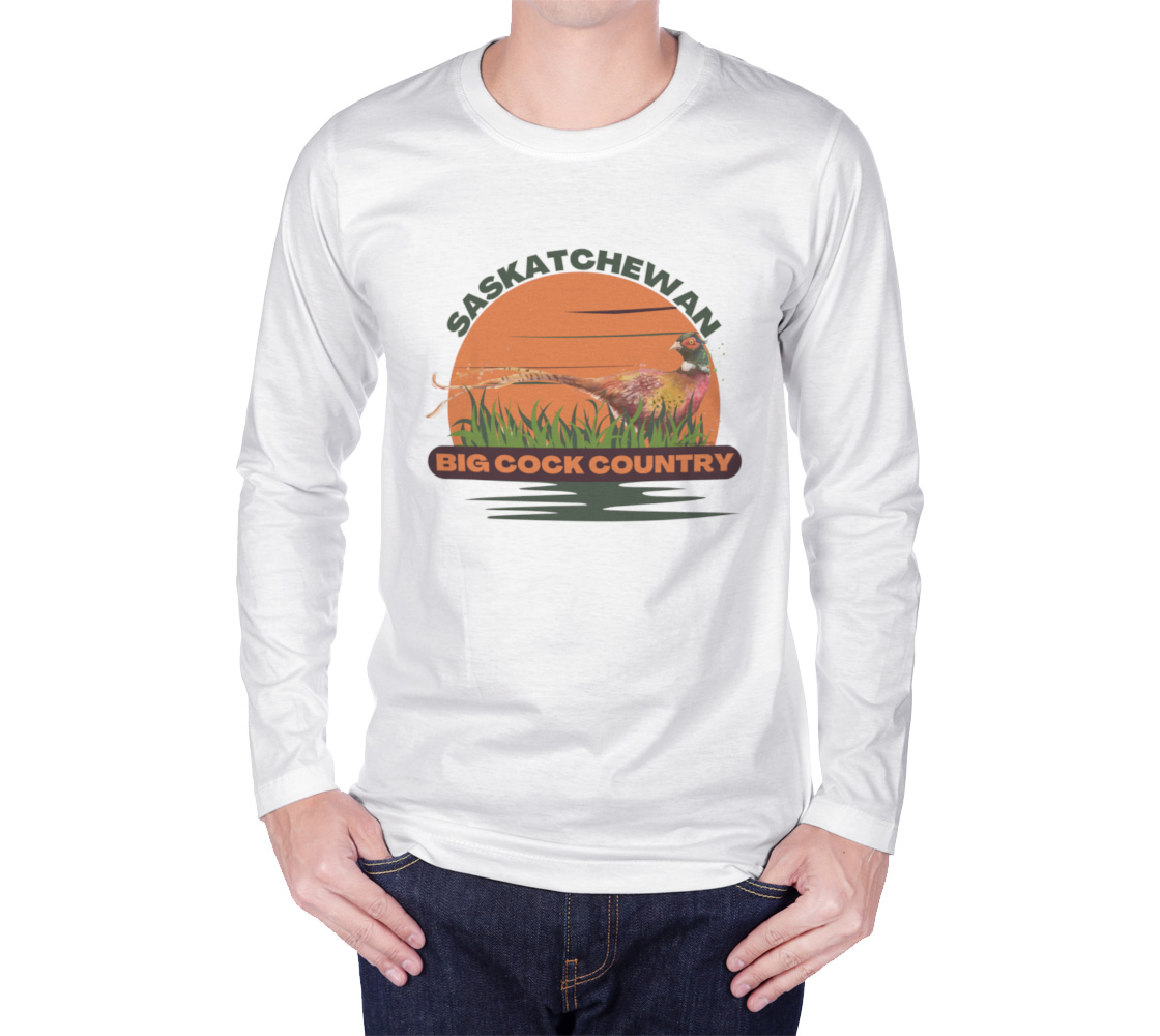 Saskatchewan Pheasant Country Long Sleeve T-Shirt