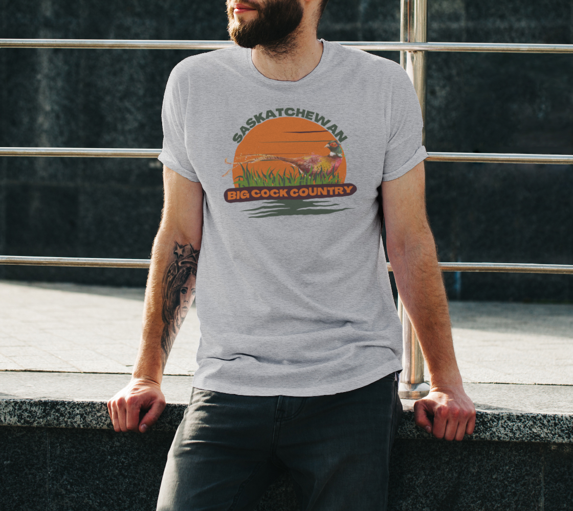 Saskatchewan Pheasant Country Unisex T-Shirt