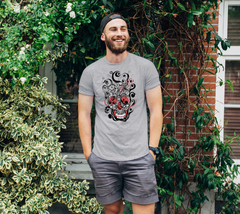 Smoldering Skull Unisex Tee