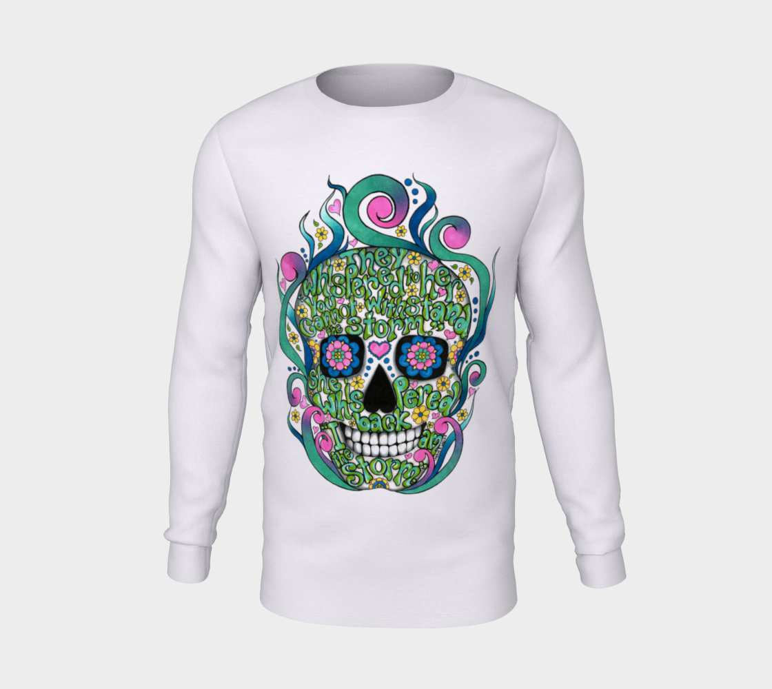 Storm Sugar Skull Long Sleeve Tee