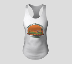 Saskatchewan Pheasant Country Racerback Tank