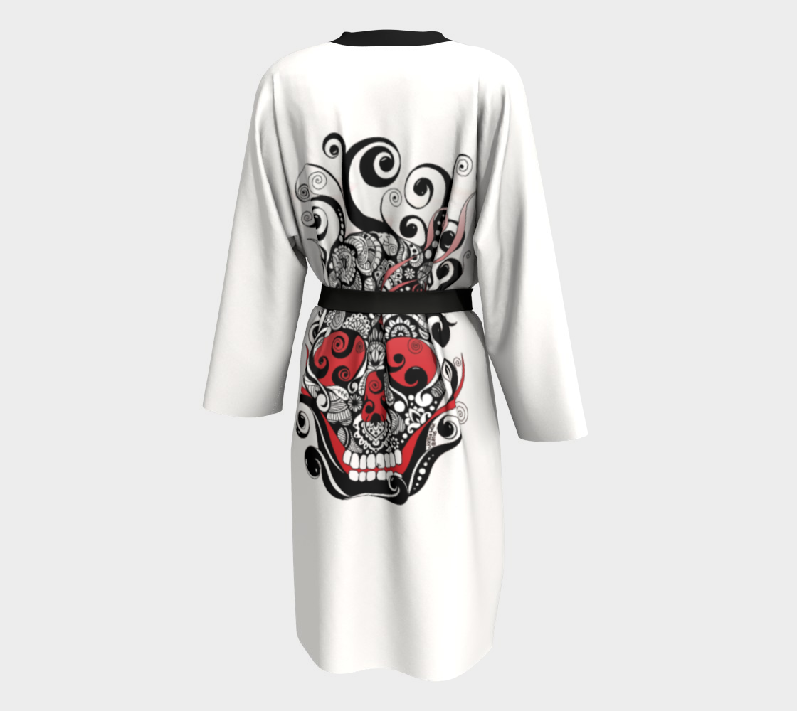 Smoldering Skull Peignoir