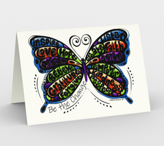 Be the Change Art Card