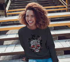 Smoldering Skull Sweatshirt