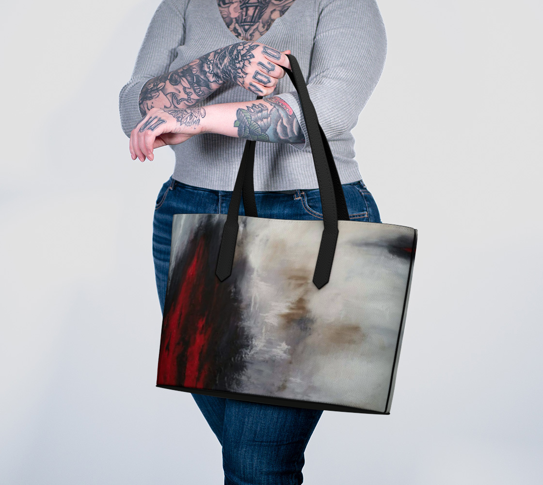 Winter Song Vegan Leather Tote