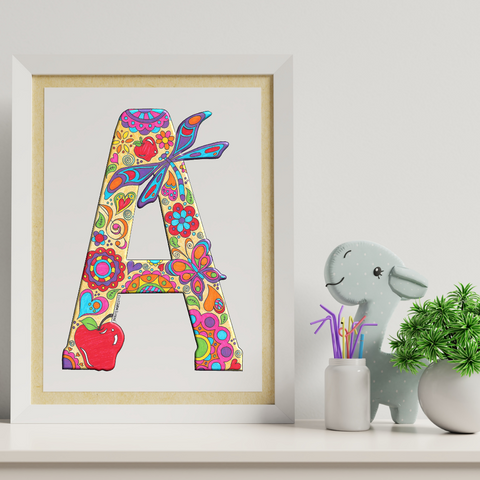 Letter A Printable Art