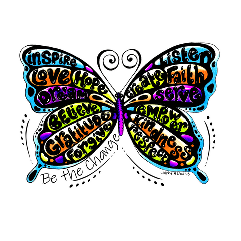 Be the Change Printable Art