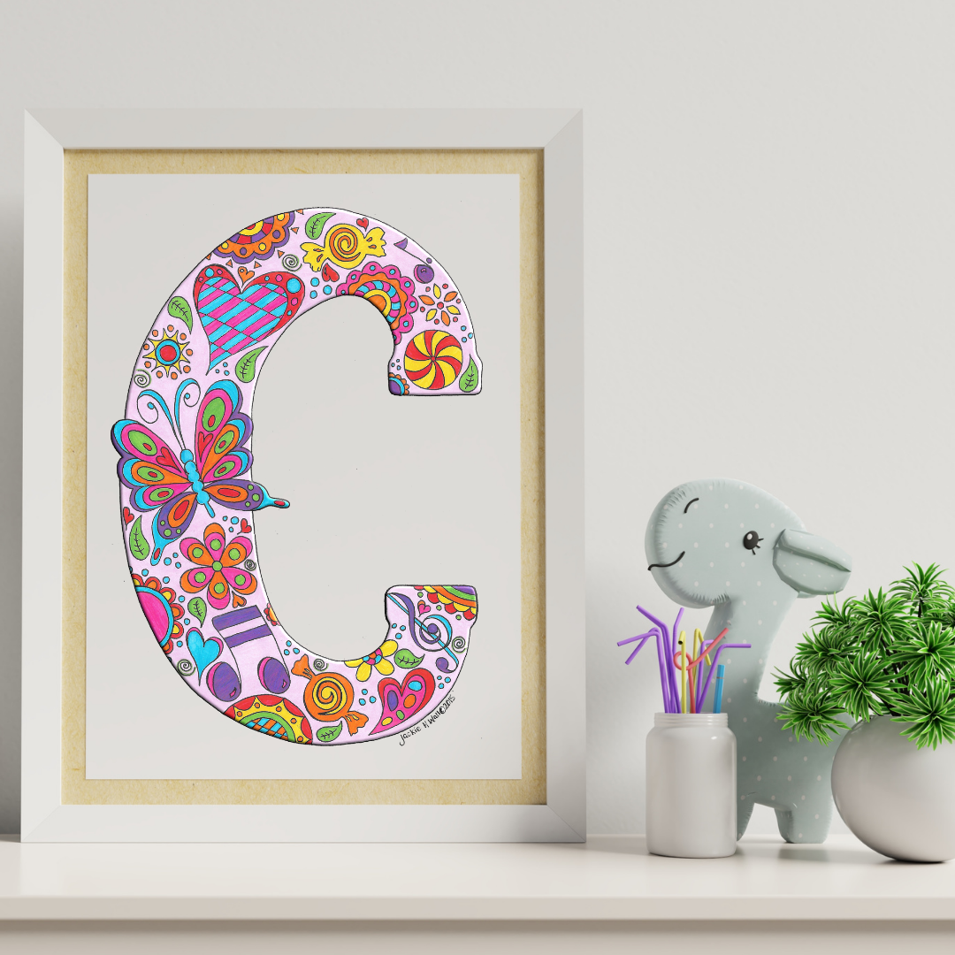 Letter C Printable Art