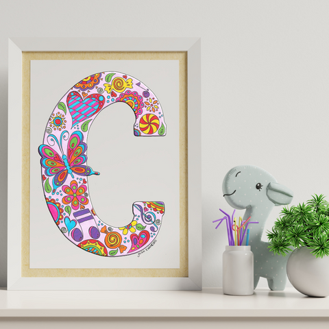 Letter C Printable Art