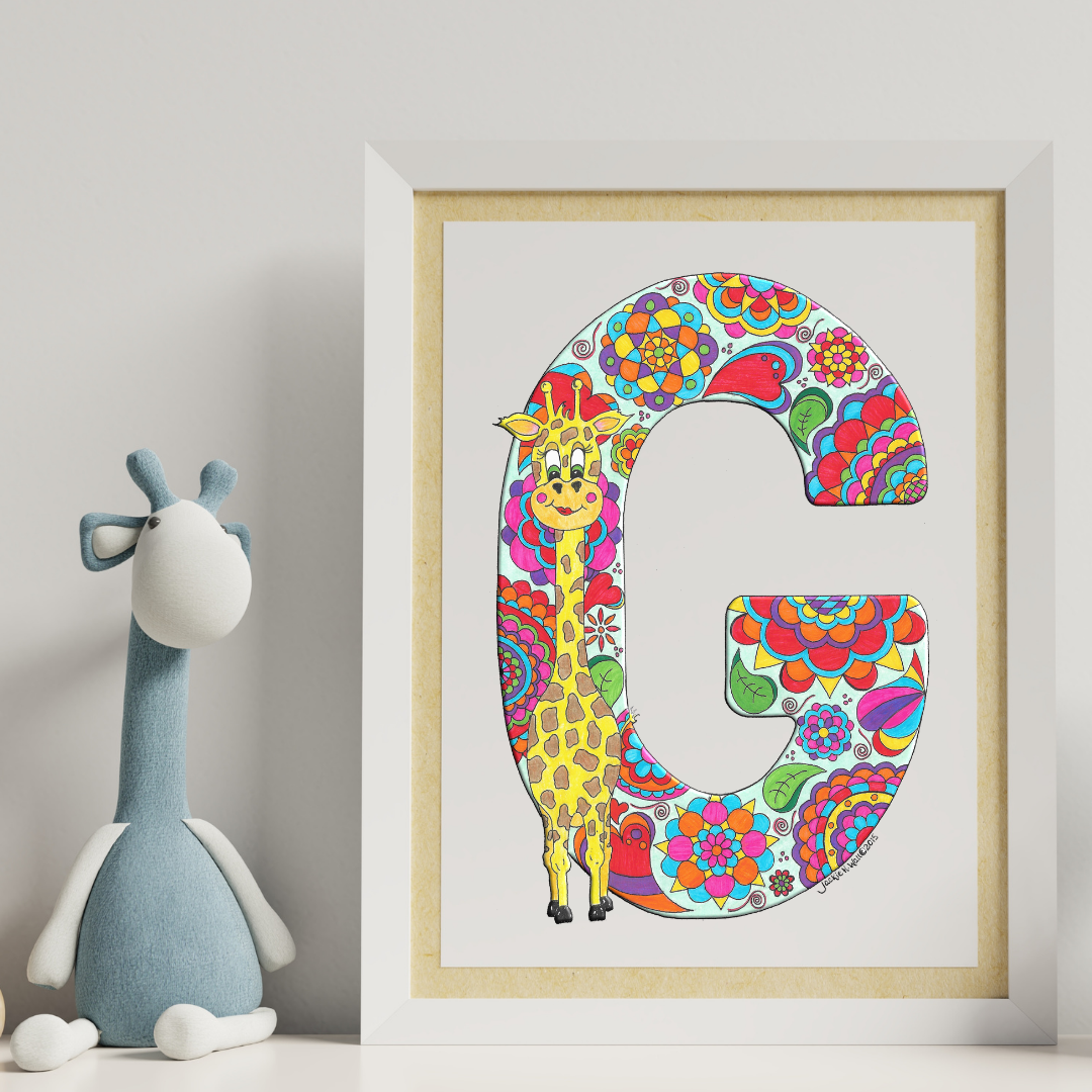 Letter G Printable Art