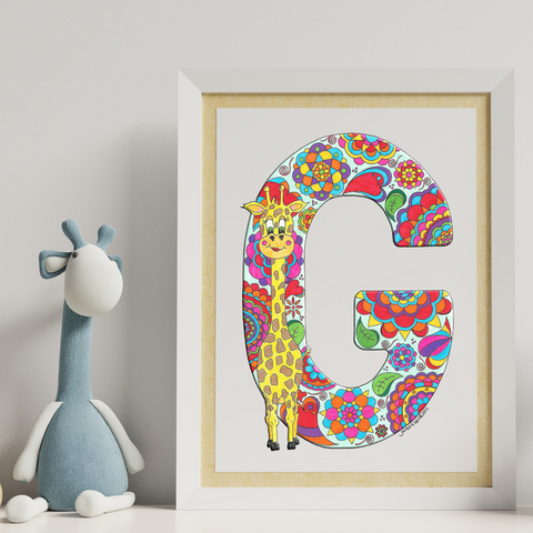 Letter G Printable Art