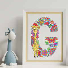 Letter G Printable Art