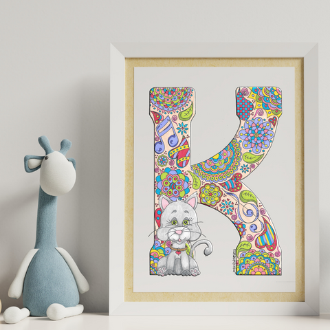 Letter K Printable Art