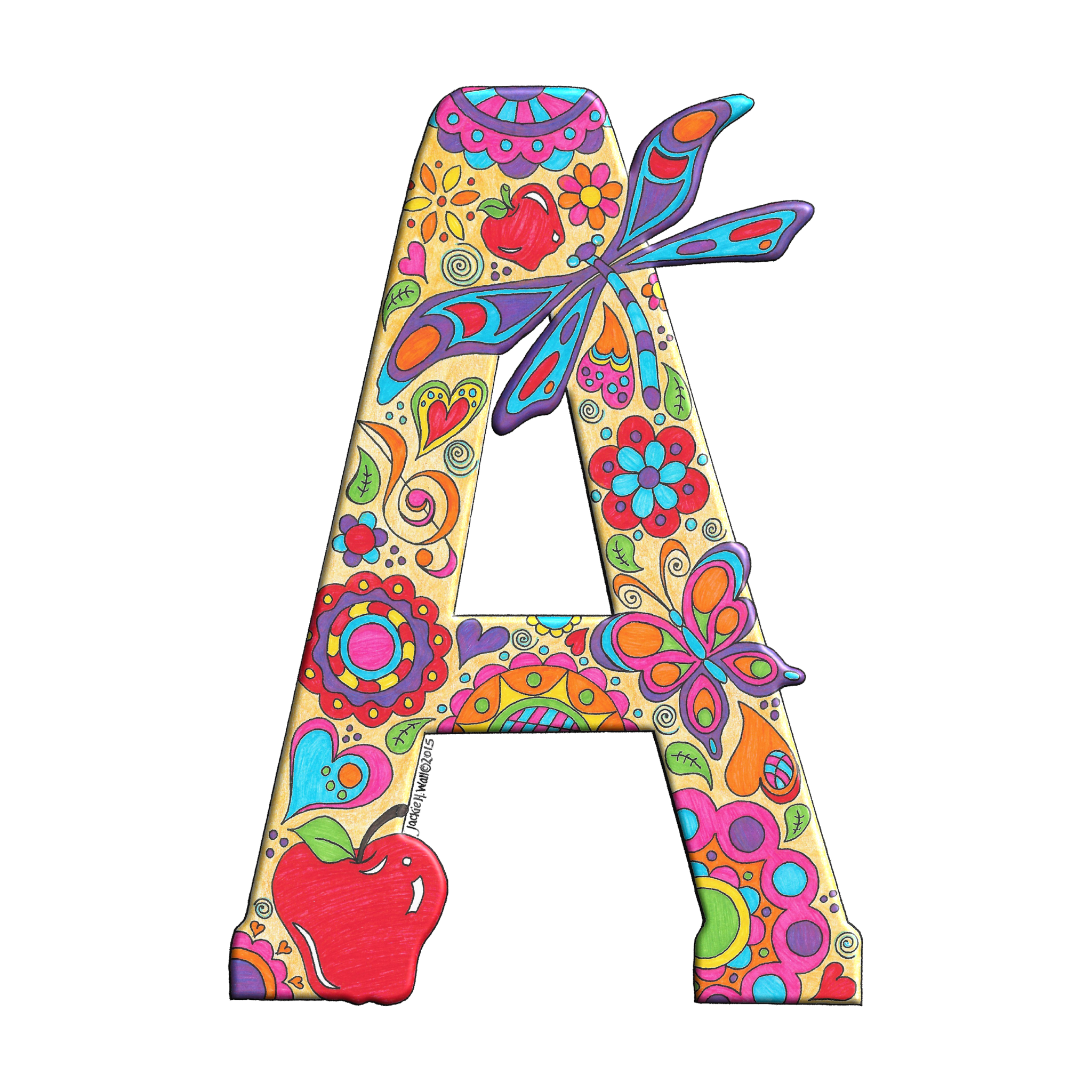 Letter A Printable Art