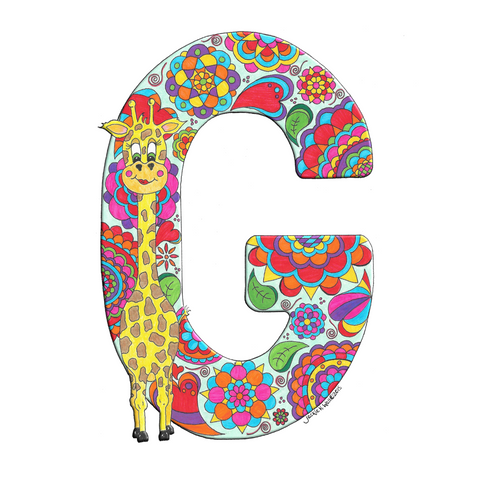 Letter G Printable Art