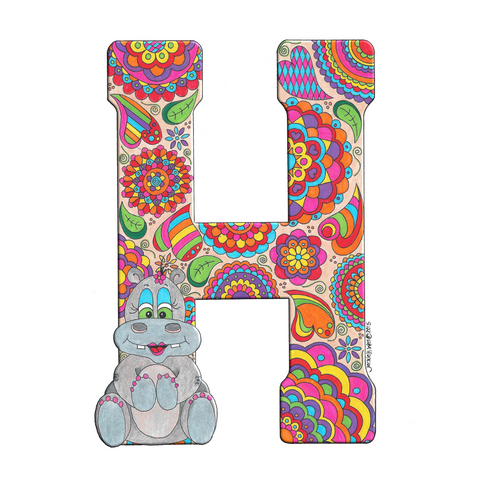 Letter H Printable Art
