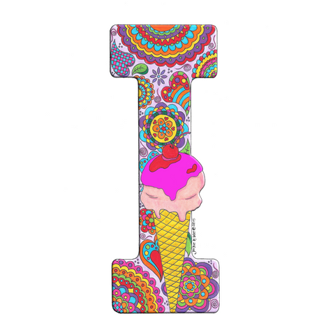 Letter I Printable Art