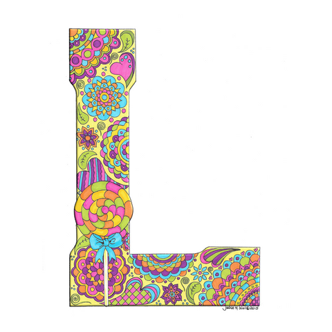 Letter L Printable Art