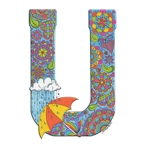 Letter U Printable Art