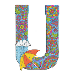 Letter U Printable Art