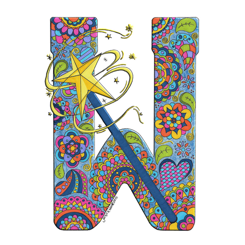 Letter W Printable Art