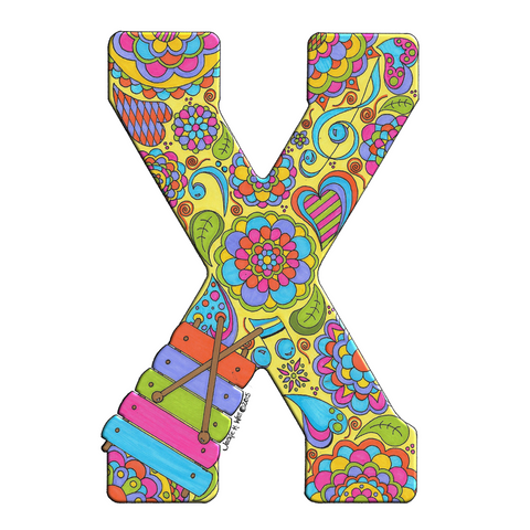 Letter X Printable Art