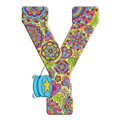 Letter Y Printable Art